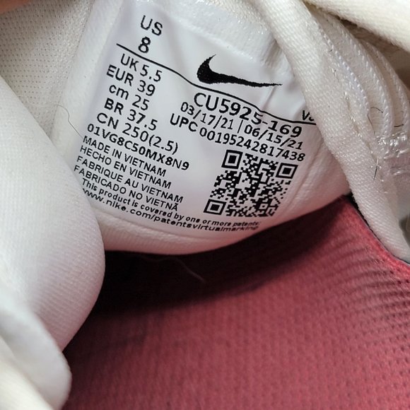 Nike Air Zoom Superrep 2 Womens 8 White Gypsy Rose Pink Black CU5925-169 - Picture 5 of 13